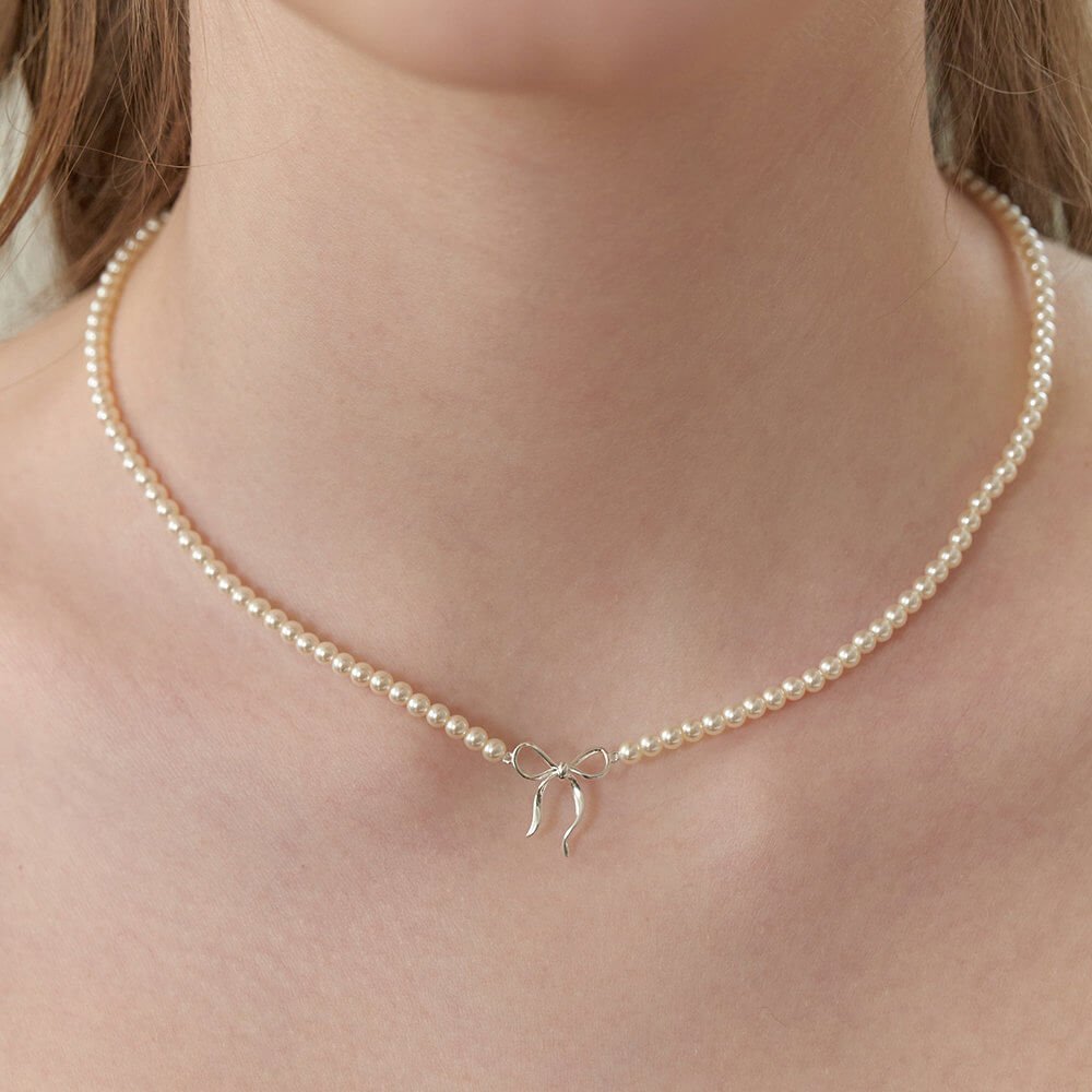 Copper Pearls Necklace - Ell Soll Fashion