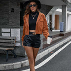 Corduroy Style Jacket - Ell Soll Fashion