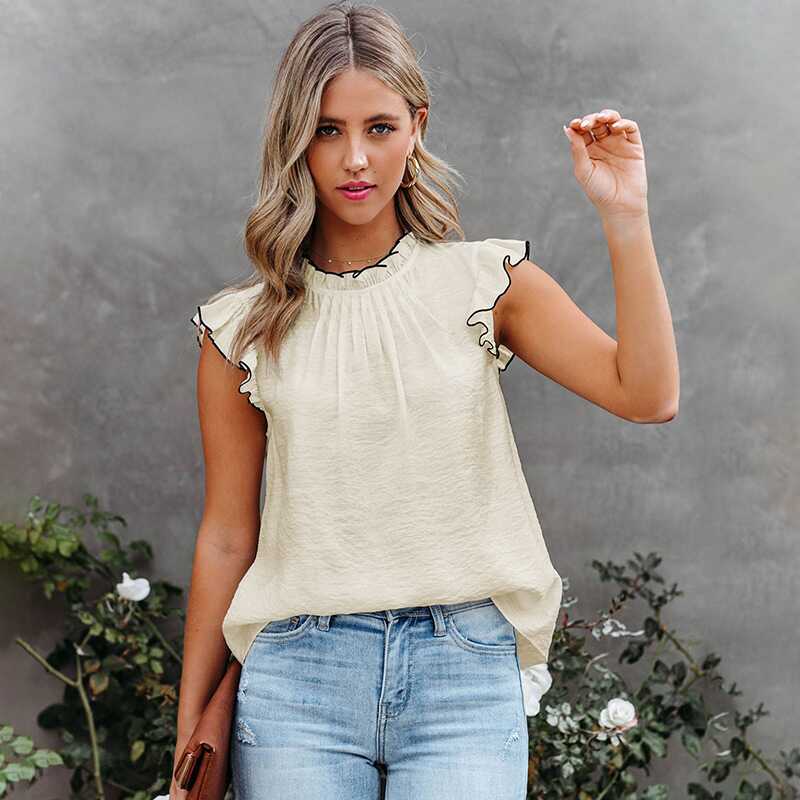 Cross Border Vest Shirt - Ell Soll Fashion Cross Border Vest Shirt king-planet.myshopify.com