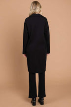 Culture Code Lapel Coat - Ell Soll Fashion