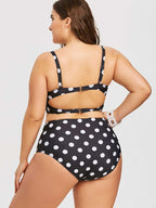 Dot High - Rise Bikini - Ell Soll Fashion