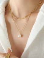 Double - Layered Pearl - Ell Soll Fashion