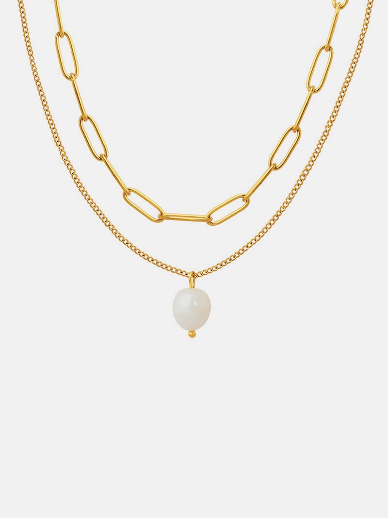 Double - Layered Pearl - Ell Soll Fashion