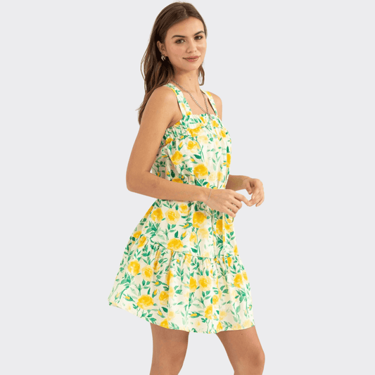 Flora Mini Dress - Ell Soll Fashion