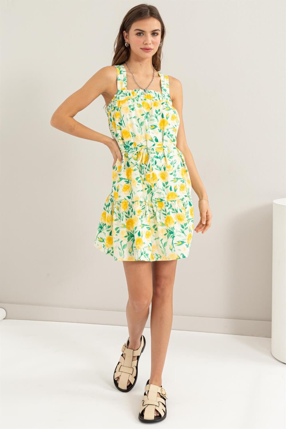 Flora Mini Dress - Ell Soll Fashion