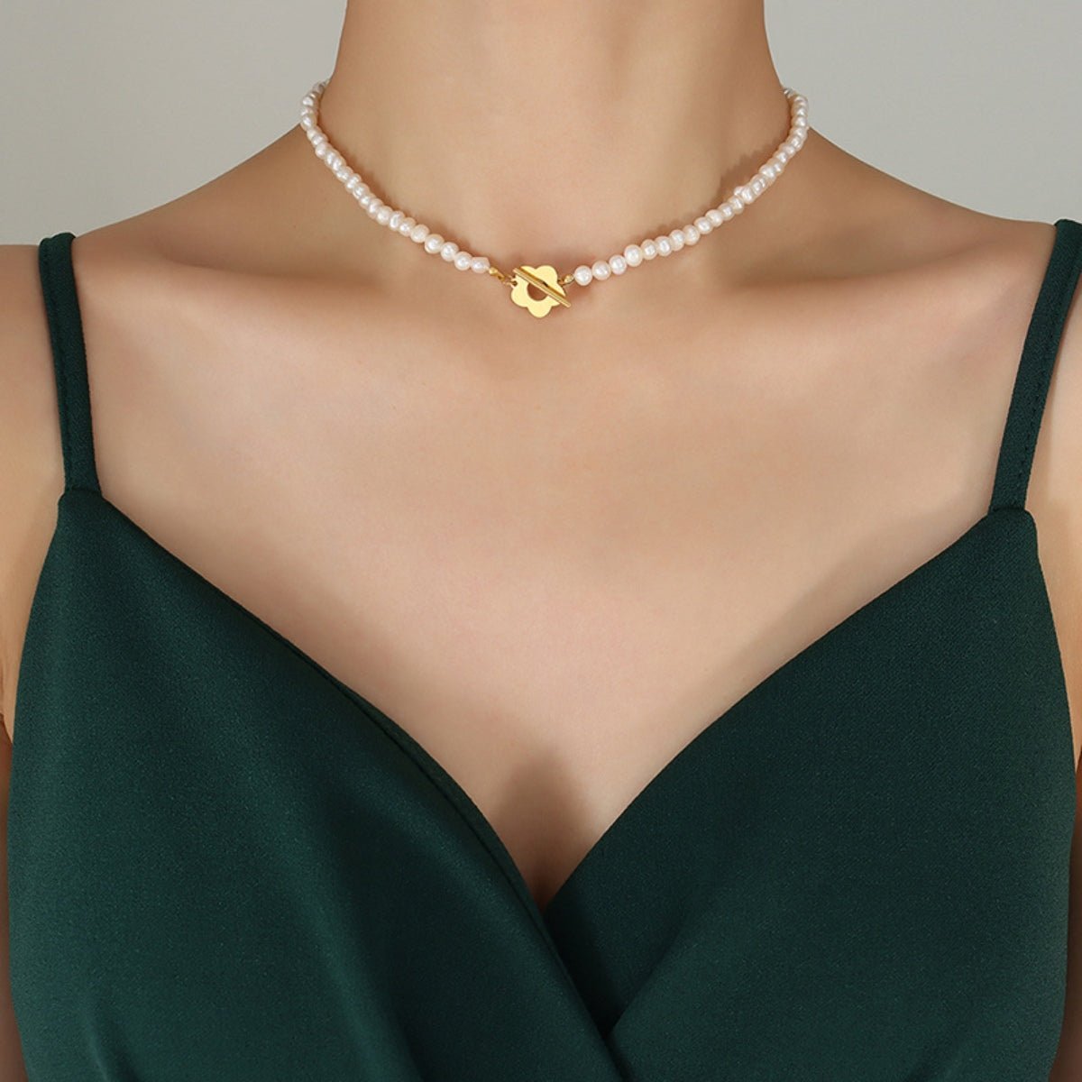 Flower Necklace - Ell Soll Fashion