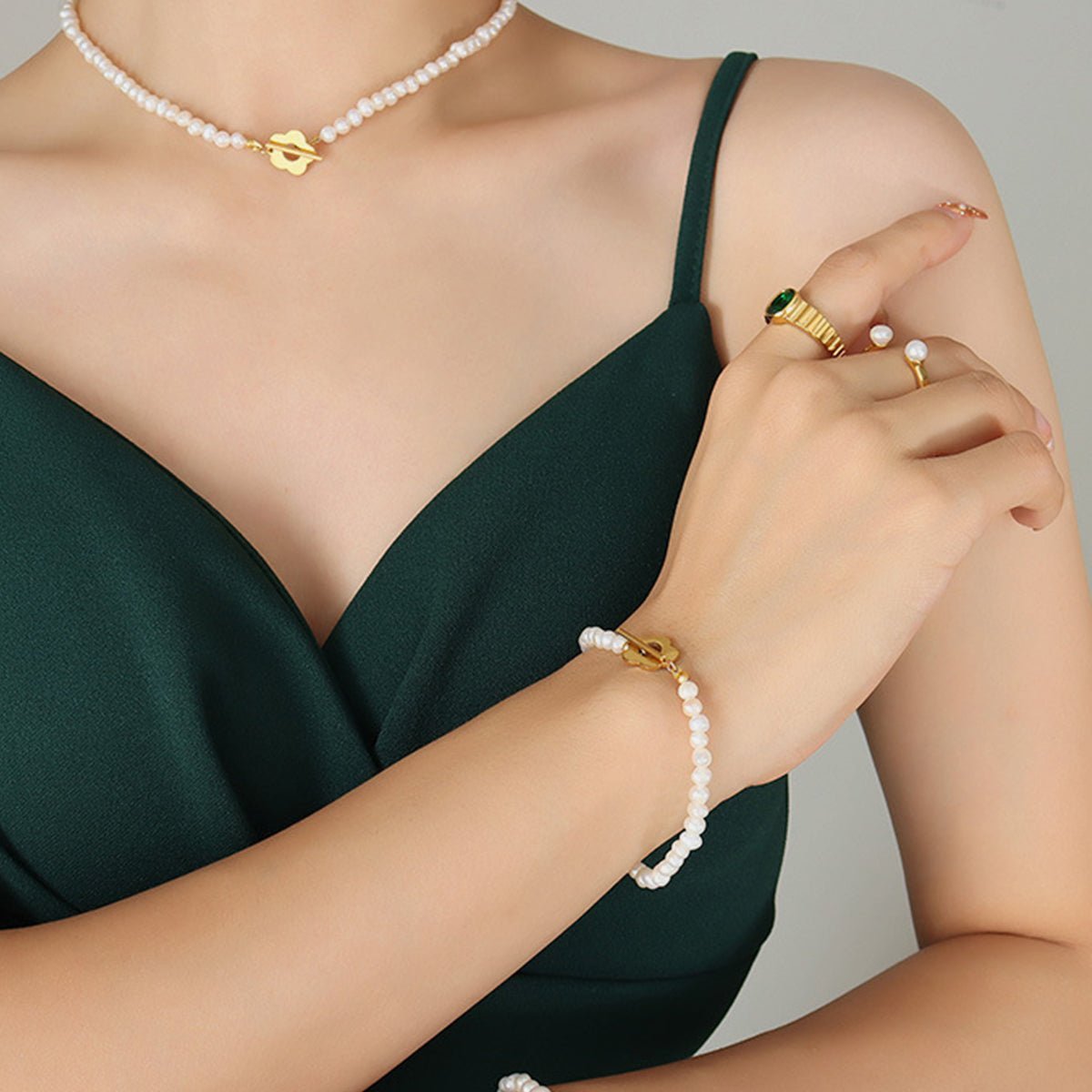 Flower Necklace - Ell Soll Fashion