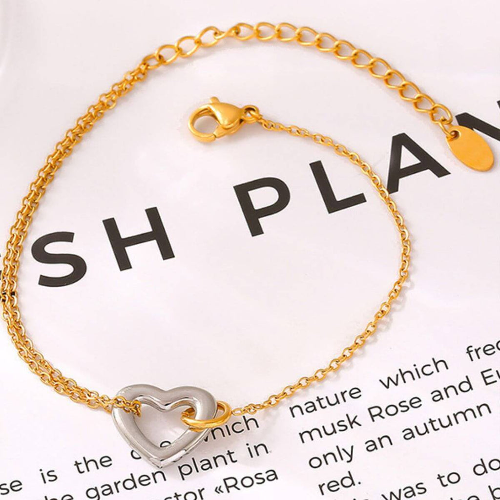 Gold - Plated Heart - Ell Soll Fashion