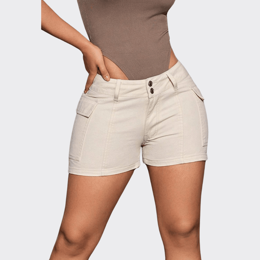 Jen Storm Denim Shorts - Ell Soll Fashion