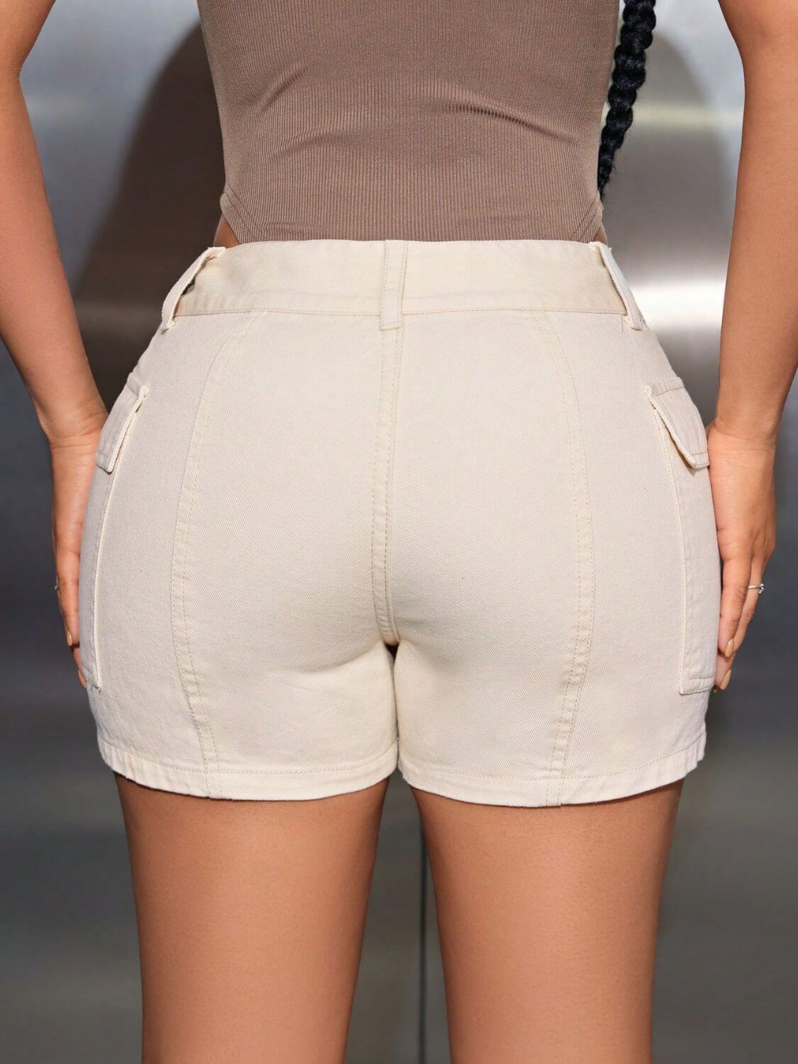 Jen Storm Denim Shorts - Ell Soll Fashion