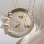 Knotted Necklace - Ell Soll Fashion