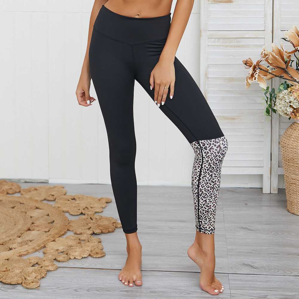 Leopard yoga set - Ell Soll Fashion Leopard yoga set king-planet.myshopify.com