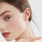 Moissanite Stud Earrings - Ell Soll Fashion