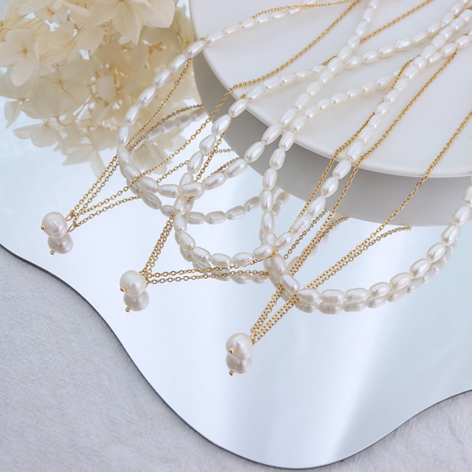 Pearls Necklace - Ell Soll Fashion