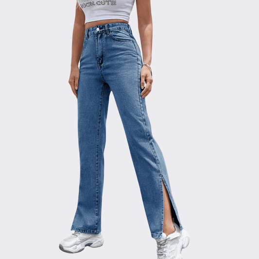 Sally High Waist Jeans - Ell Soll Fashion