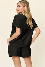 Shelly Drawstring Shorts Set - Ell Soll Fashion