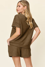 Shelly Drawstring Shorts Set - Ell Soll Fashion