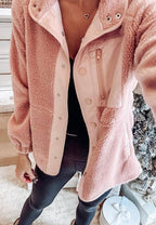 Sherpa Jacket - Ell Soll Fashion