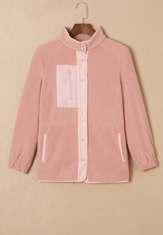 Sherpa Jacket - Ell Soll Fashion