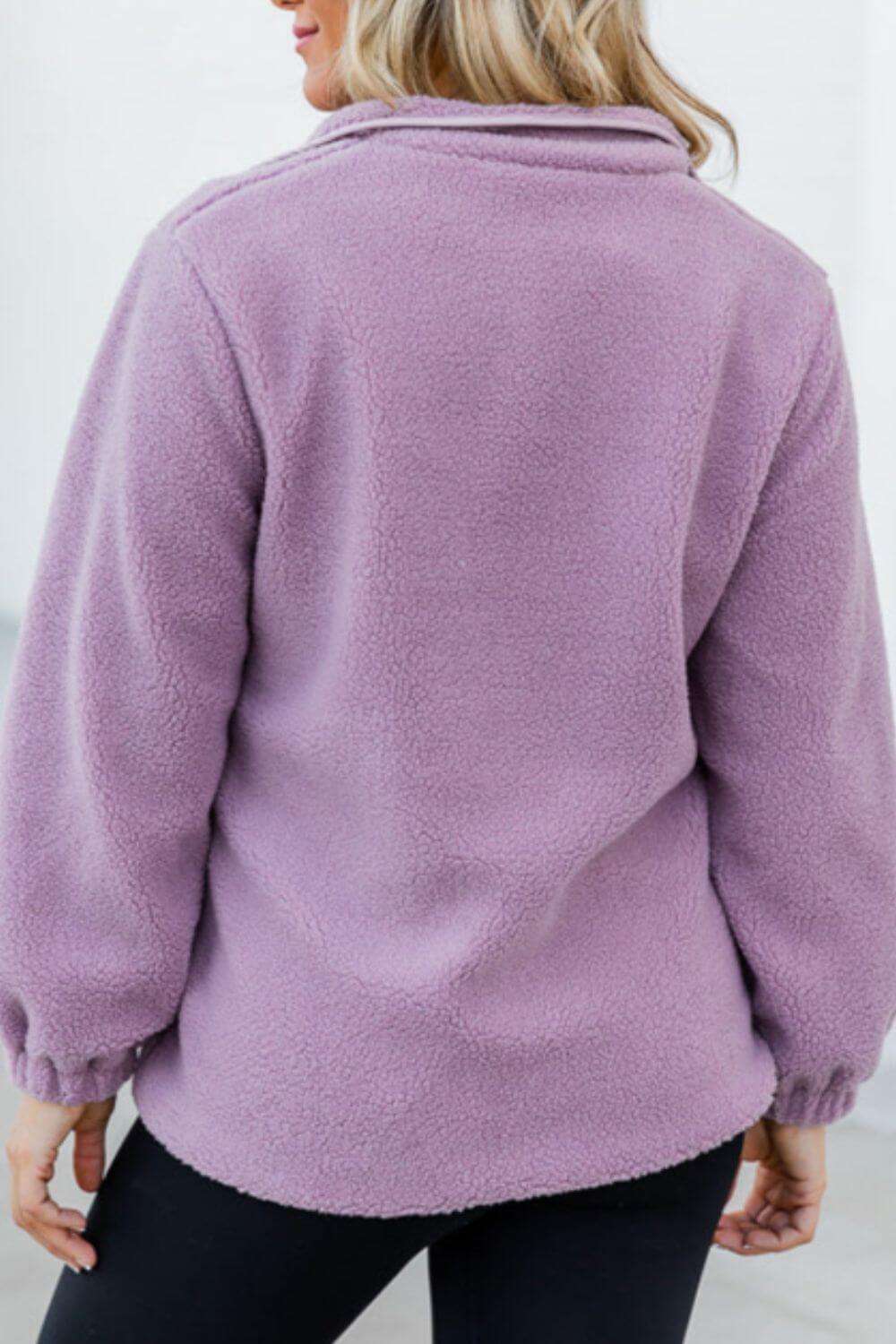Sherpa Jacket - Ell Soll Fashion