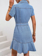 Sisi Denim Dress - Dress - Ell Soll Fashion