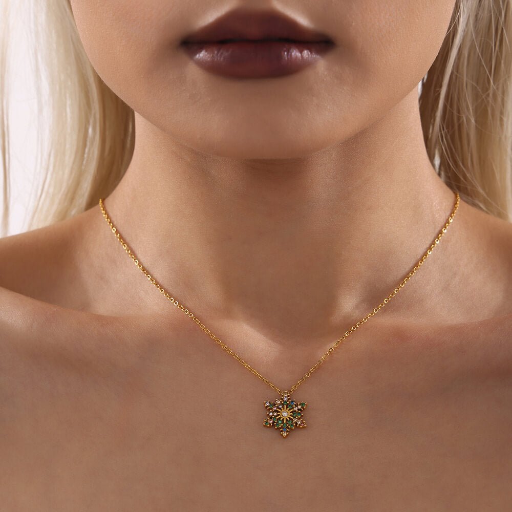Snowflake Zircon - Ell Soll Fashion
