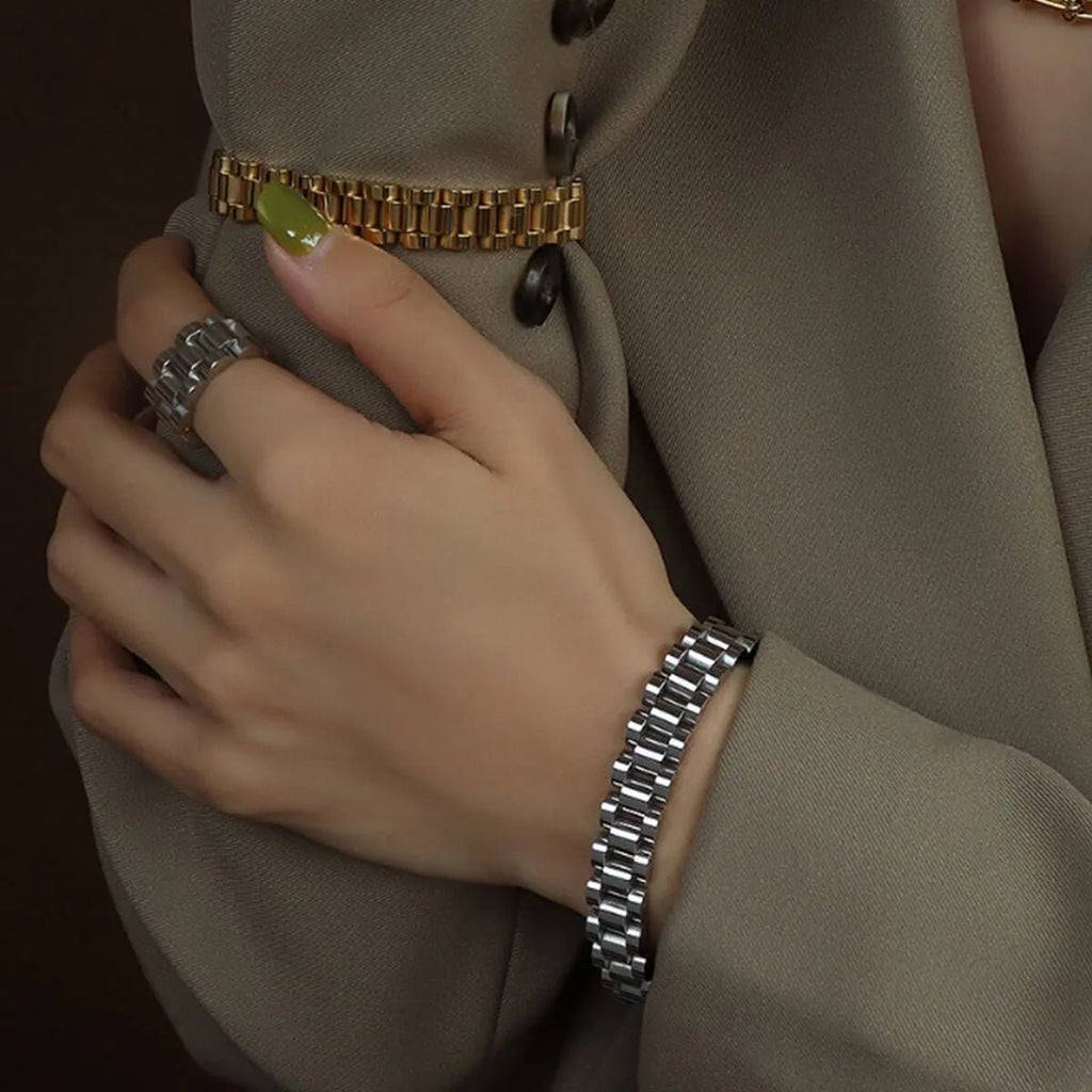 Steel Chain Bracelet - Ell Soll Fashion Steel Chain Bracelet king-planet.myshopify.com