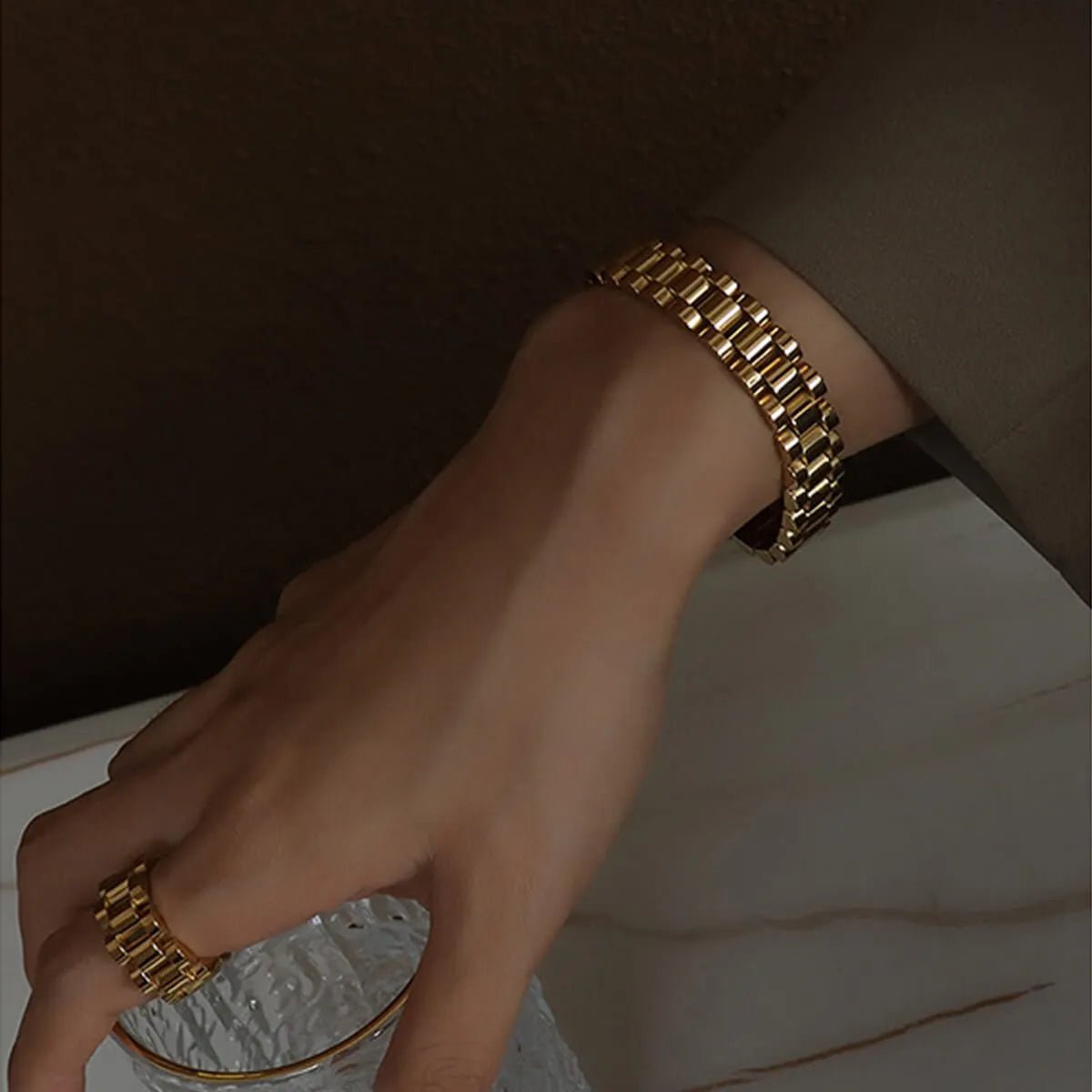 Steel Chain Bracelet - Ell Soll Fashion Steel Chain Bracelet king-planet.myshopify.com