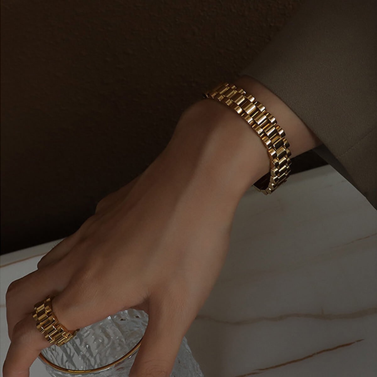 Steel Chain Bracelet - Ell Soll Fashion