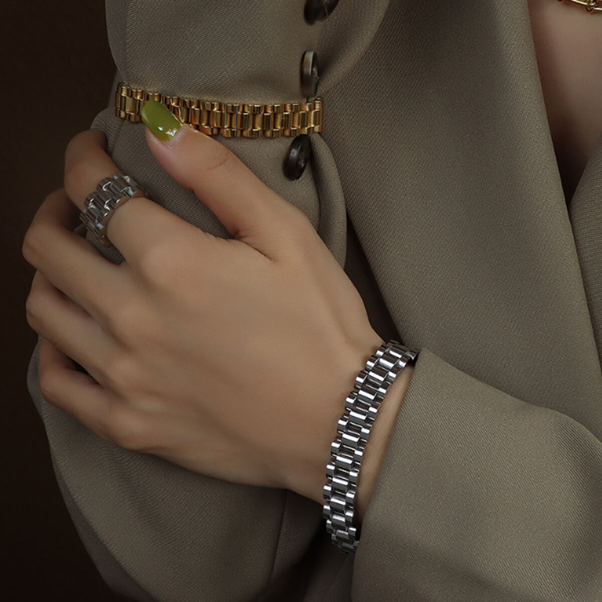 Steel Chain Bracelet - Ell Soll Fashion