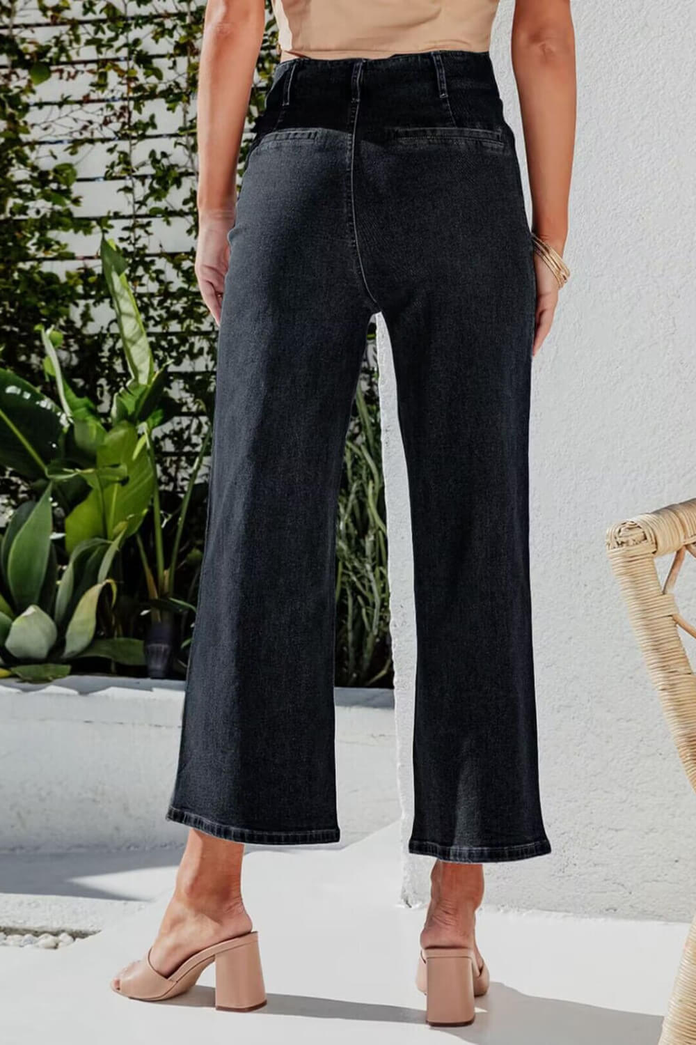 Wendy Wide Leg Jeans - Pants - Ell Soll Fashion