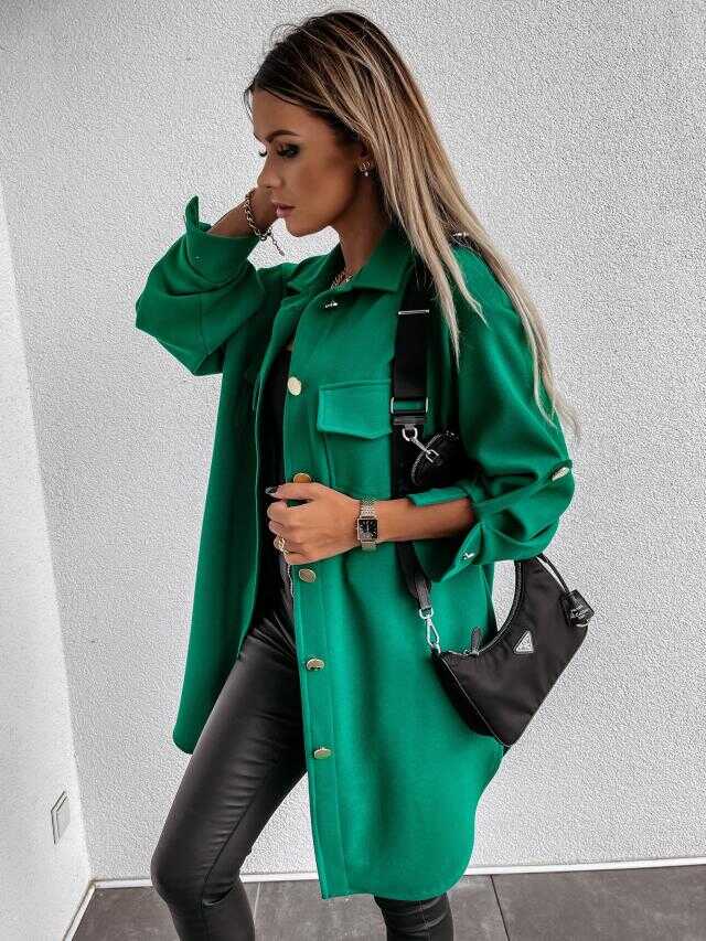 Mid-Length Button Trench - Ell Soll