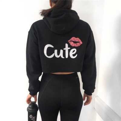 Cute Print Hoodie - Ell Soll