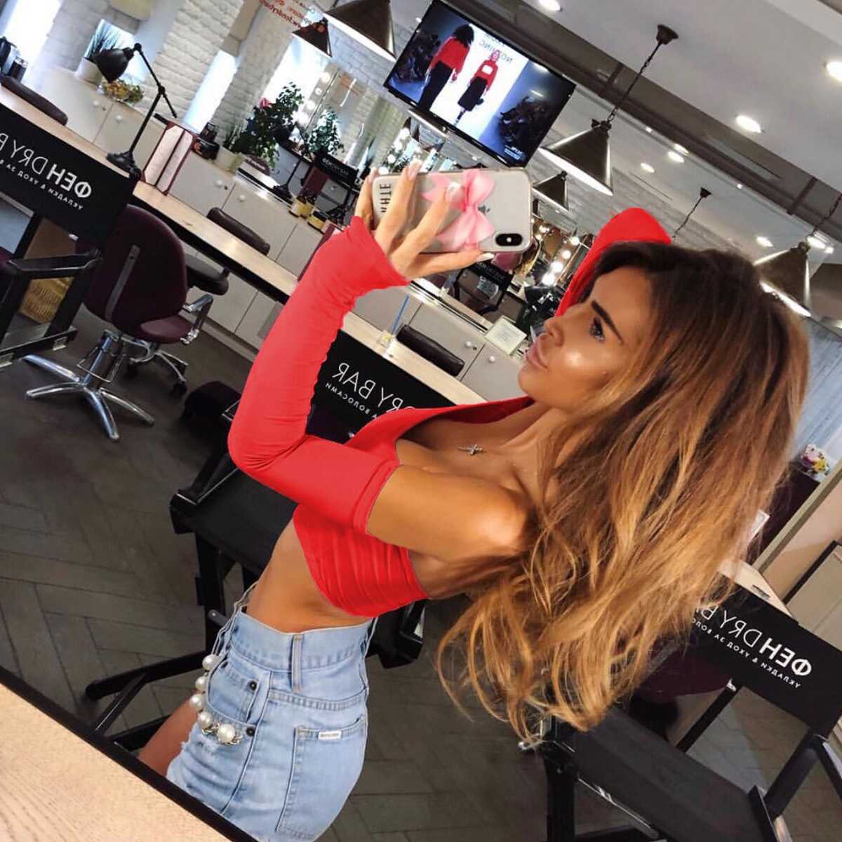 Long Sleeve Top Off Shoulder - Ell Soll