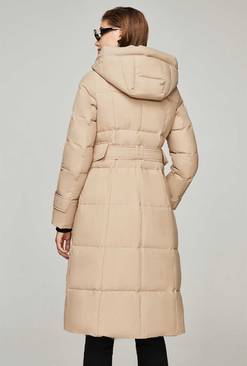 New Style Padded Long Coat - Ell Soll