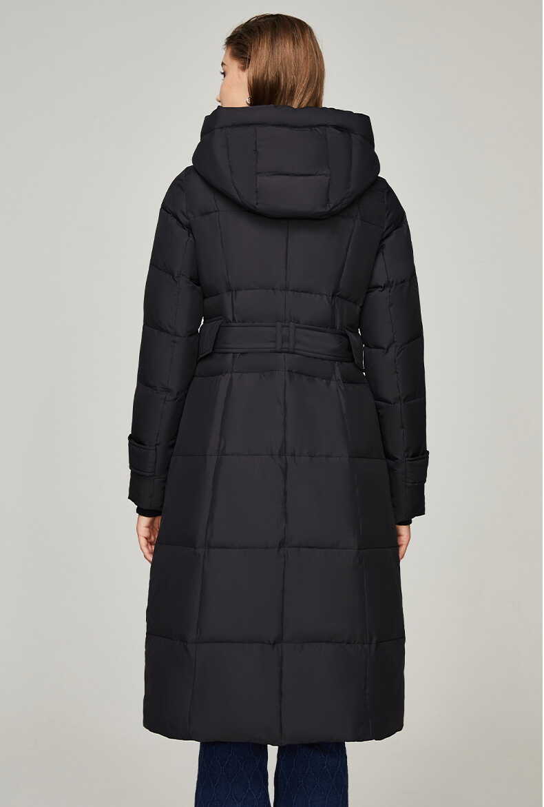 New Style Padded Long Coat - Ell Soll