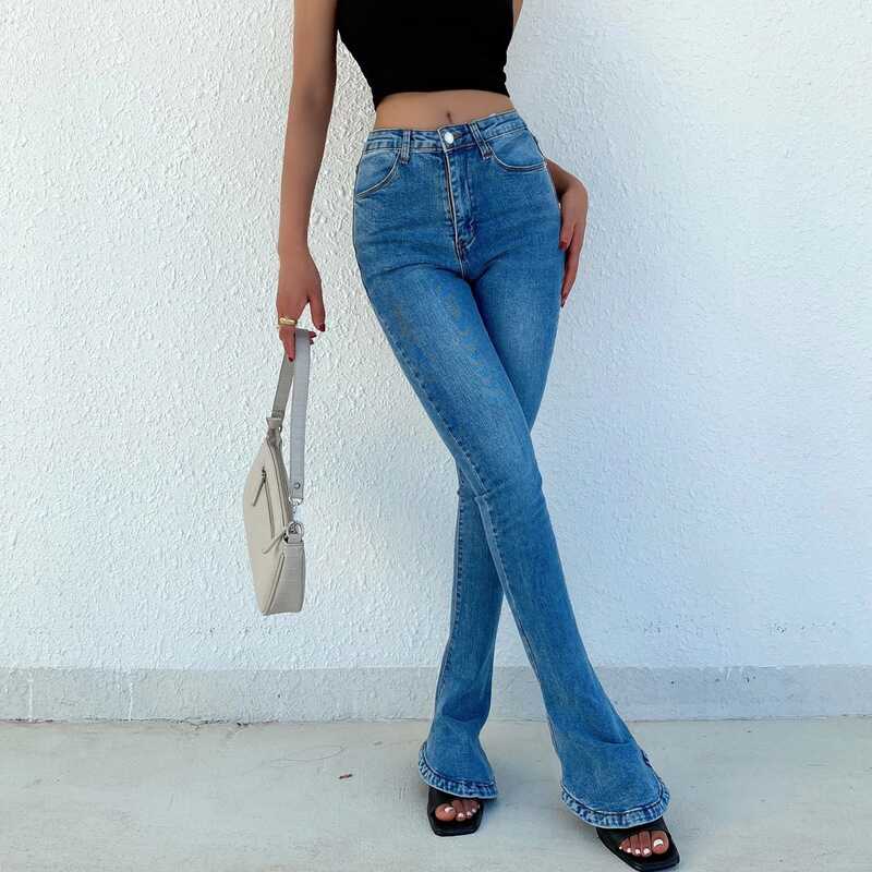 Micro Tight Casual Classic Jeans - Ell Soll