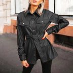 Leather Shirt-Trench - Ell Soll