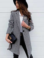 One Button Slim Fit Blazer - Ell Soll
