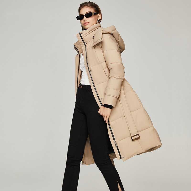 New Style Padded Long Coat - Ell Soll