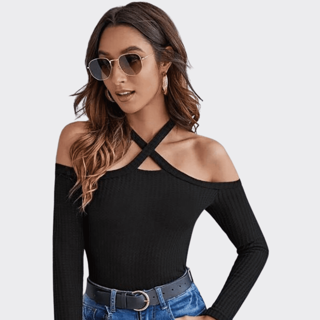 Tight-Fitting Sweater - Ell Soll Tight-Fitting Sweater king-planet.myshopify.com