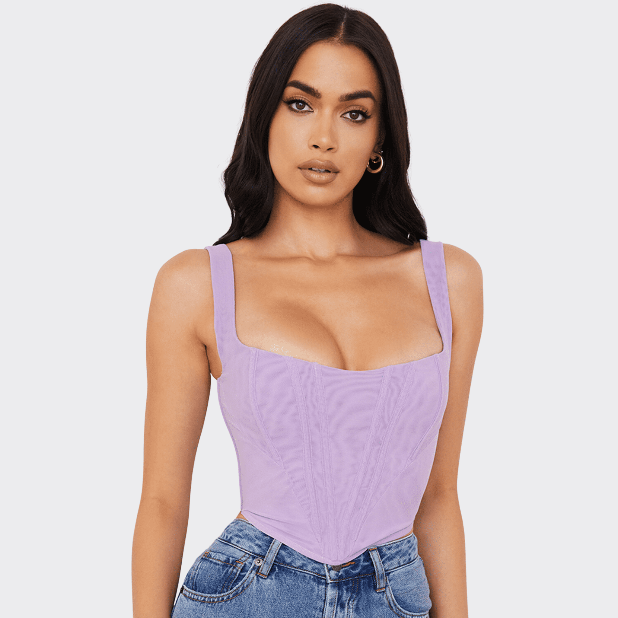 Hot Neck Umbilical Sling Shirt - Ell Soll