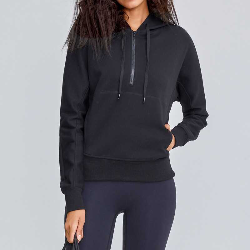 Half Zip Hoodie - Ell Soll