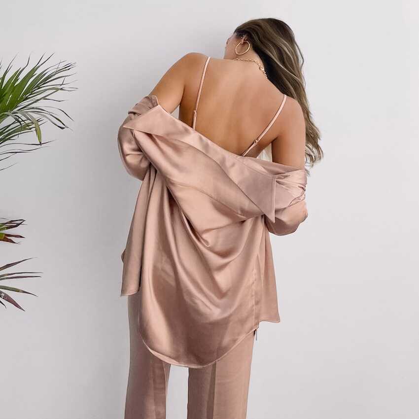 Three-Piece Full Night Set - Ell Soll
