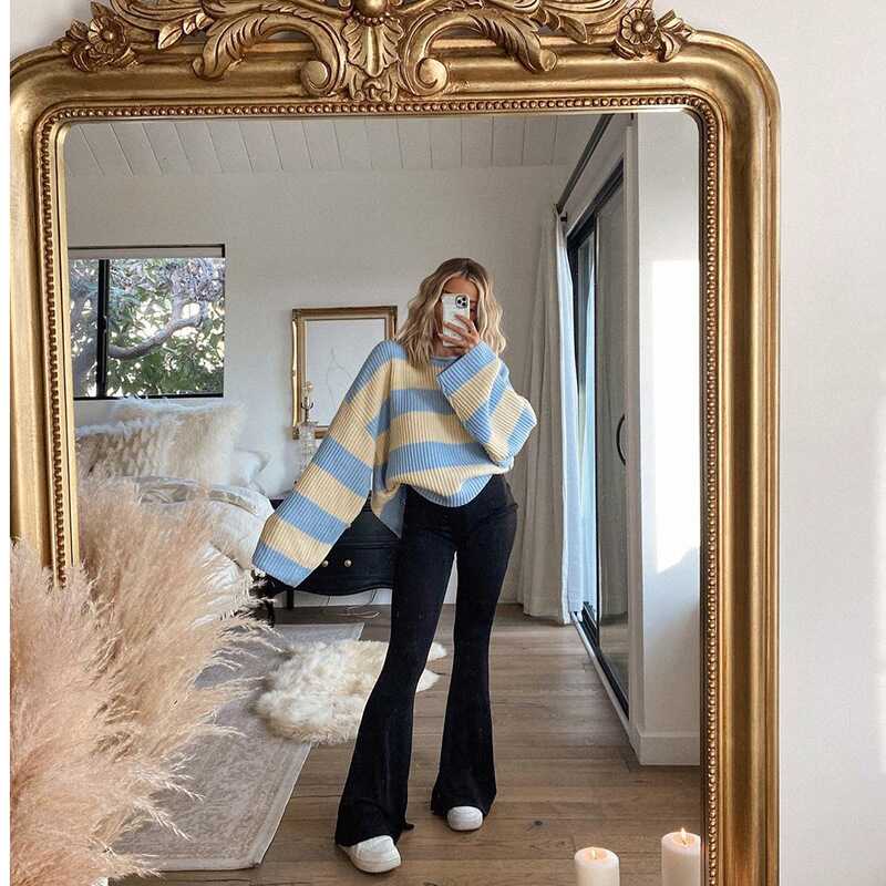 High Flare Leg Jeans - Ell Soll