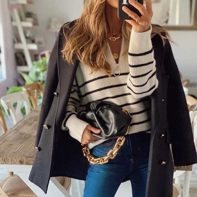 Striped Color Shirt - Ell Soll