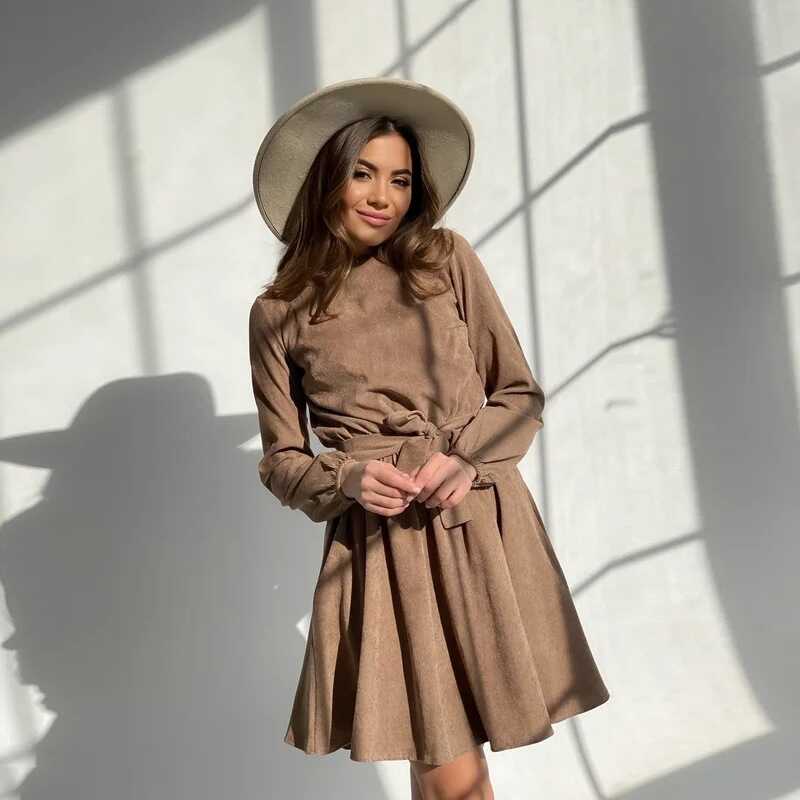 Temperament Pullover Dress - Ell Soll