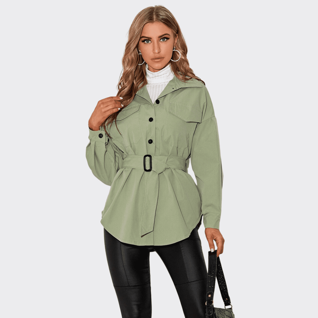 Elegant Stylish Shirt-Jacket - Ell Soll