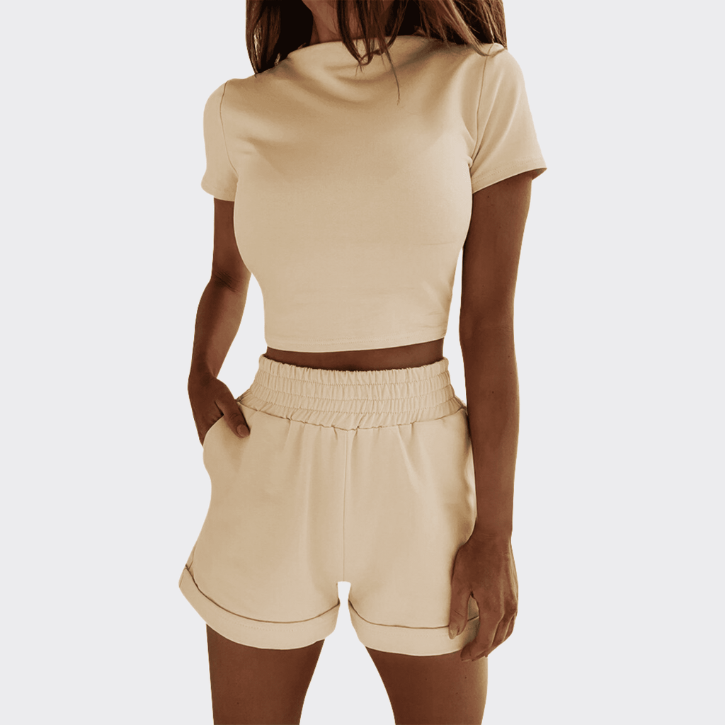 Short Sleeve Elegant Set - Ell Soll