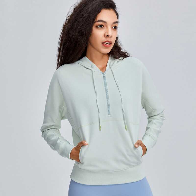 Half Zip Hoodie - Ell Soll